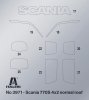 Italeri 3971 Scania S770 4x2 Normal Roof Grey Cab 1/24